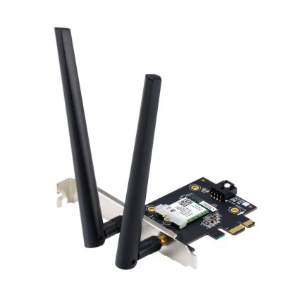 ASUS PCE-AX1800 Dual-Band WiFi 6 802.11ax Bluetooth 5.2 PCIe Adapter