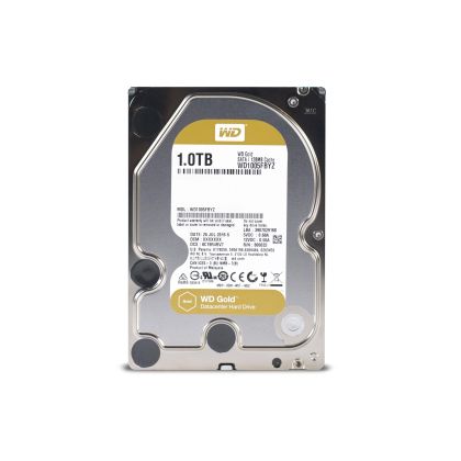 Hard disk WD Gold, 1TB, 7200rpm, 128MB, SATA 3, WD1005FBYZ