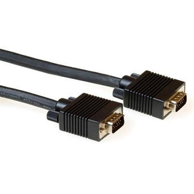 Cablu ACT AK4271, VGA tată - VGA tată, 15 pini, 15 m, negru, în vrac