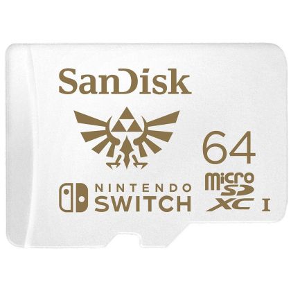 Карта памет SANDISK за Nintendo Switch, microSDXC, 64GB
