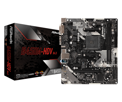 ASROCK B450M-HDV R4.0 / AM4