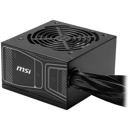 MSI MAG A750GN PCIE5, 750W, 80 Plus Gold, 120mm Fluid Dynamic Bearing Fan, Protections: OCP/OVP/OPP/OTP/SCP, Dimensions: 150mmx140mmx86mm, 3Y Warranty