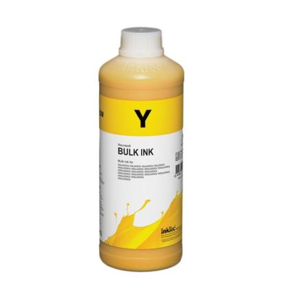 Epson R200/R300, T0484, T0494, T0774, T0784 için INKTEC mürekkep şişesi, 1000 ml, Sarı