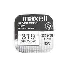Baterie buton argintie MAXELL SR-527 SW 1.55V /319/ 1.55V
