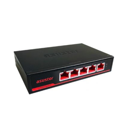 Комутатор Asustor ASW205T, 5-port 2.5GBase-T Unmanaged Switch