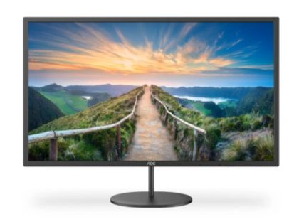 Monitor AOC Q32V4, 31,5" IPS WLED, 2560x1440@75Hz, 4ms GTG, 250cd/m2, 1000:1, 20M:1 DCR, Adaptive Sync, FlickerFree, Low Blue Light, 2Wx2, DP Tilt, HDMI