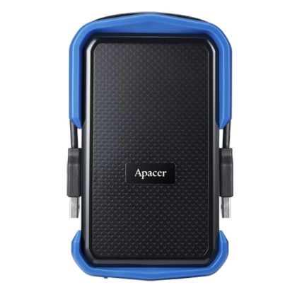 Твърд диск Apacer AC631, 1TB 2.5" SATA HDD USB 3.2 Military-Grade Shockproof Portable Hard Drive