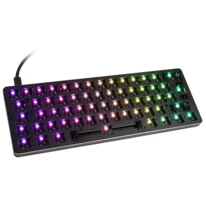 Bază pentru tastatură mecanică pentru jocuri Glorious RGB GMMK Compact, ISO Layout