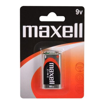 Baterie zinc mangan MAXELL 6F22 /9V/ 1 buc. in ambalaj - 20 buc/cutie
