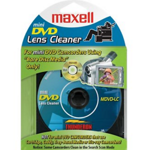 Cameră video DVD-R mini 8 cm/ disc de curățare MAXELL / pentru camere/ blister 1 buc. in carcasa din PVC