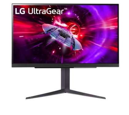 Monitor LG 27GR83Q-B, 27" UltraGear IPS, 1ms (GtG), 240Hz, 1000:1, 400cd/m2, QHD 2560x1440, AMD FreeSync, Compatibil G-Sync, HDR 400, DCI,% V3RR95, USB HDMI, DisplayPort, înălțime reglabilă, înclinare, pivotare, negru