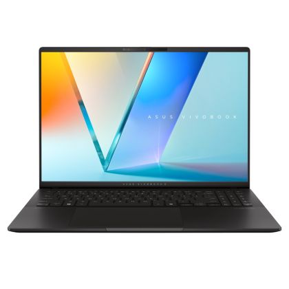 Лаптоп Asus Vivobook S M5606KA-RI073,AMD KRACKAN-8C/BGA,16 "OLED WQXGA+(WQ+) 2880X1800 16:10 Bend+400nits(HDR) Glare120 Hz,24GB LPDDR5X (on BD),1TB SSD,Backlit Chiclet Keyboard 1-Zone RGB with Num-key, No OS,Neutral Black, AI PC +Backpack