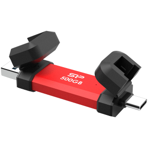 Silicon Power UC3S72 500GB, USB3.2 Gen2,DS72, Red