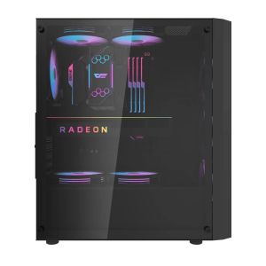 Darkflash кутия Case ATX - DK351 Black - 4 fans included