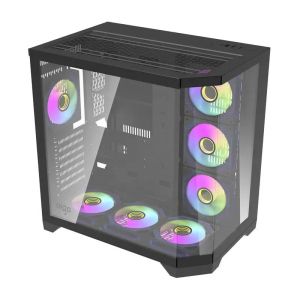 Aigo кутия Case ATX - FT418 PRO Black - 7 x 120 mm A-RGB fans included