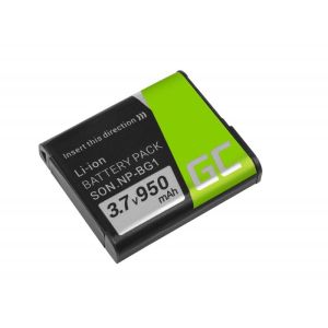 Батерия за телефон GREEN CELL NP-BG1, за Sony DSC H10 H20 H50 HX5 HX10 T50 W50 W70, 3.7V, 950mAh