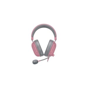 Razer BlackShark V2 X - Quartz, căști pentru jocuri, microfon cardioid HyperClear, drivere TriForce de 50 mm, anulare pasivă avansată a zgomotului, perne respirabile din spumă cu memorie, microfon cardioid HyperClear, sunet surround 7.1, 3,5 mm