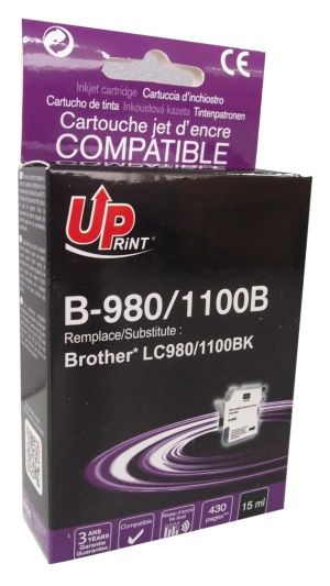 Inkjet UPRINT LC980/1100 BROTHER, Negru