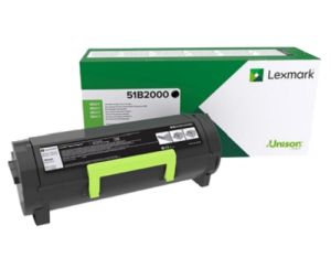 Cartuș de toner negru cu program de retur LEXMARK 2 5K MS/MX317 417 517 617
