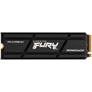 KINGSTON FURY Renegade 2TB SSD cu radiator, M.2 2280, PCIe 4.0 NVMe, citire/scriere 7300/7000MB/s, citire/scriere aleatorie: 1000K/1000K IOPS