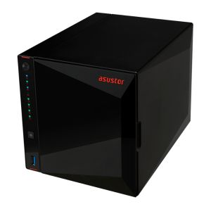 Мрежов сторидж Asustor AS5304T, 4-Bay NAS, Intel Celeron J4105 Quad-Core 1.5 GHz (burst up 2.5 GHz), 4 GB SO-DIMM DDR4, 4x 2.5