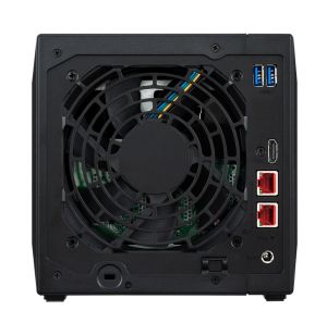 Мрежов сторидж Asustor AS5304T, 4-Bay NAS, Intel Celeron J4105 Quad-Core 1.5 GHz (burst up 2.5 GHz), 4 GB SO-DIMM DDR4, 4x 2.5