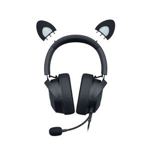 Razer Kraken Kitty V2 Pro, Gaming Wired Headset, Razer Chroma RGB, Stream Reactive Lighting, Docked Mode, 50 mm audio drivers, USB, Passive noise-canceling Microphone, Volume Control