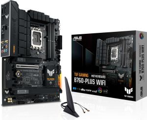 ASUS TUF GAMING B760-PLUS WIFI LGA 1700 4DDR5 ATX 4xSATA MB 1xHDMI 2.1 1xDP 1.4 3xM.2