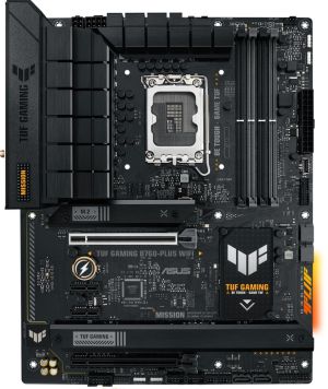ASUS TUF GAMING B760-PLUS WIFI LGA 1700 4DDR5 ATX 4xSATA MB 1xHDMI 2.1 1xDP 1.4 3xM.2