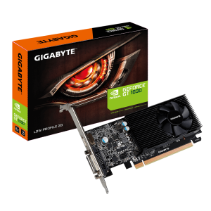 Видео карта GIGABYTE GeForce® GT 1030 2GB GDDR5 64 bit, Low Profile, DVI-D, HDMI