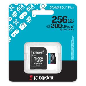 256GB SDMIC KINGST CANV GO+ G4