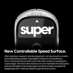 Superglide Superglide (Type-C) for Logitech G Pro X Superlight 2 [Black]