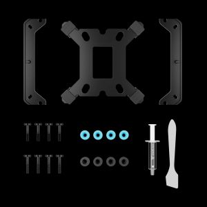 Gamdias охладител CPU Cooler BOREAS E2-410 Black - LGA1851/AM5