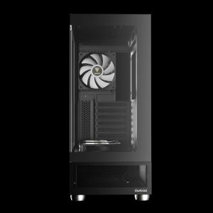 Gamdias Case ATX - ATLAS E1 - 3 x 120 mm A-RGB, Digital Display, Tempered Glass
