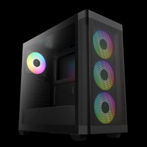 Gamdias Case E-ATX - ATHENA M3 Black - USB-C, 4 x 120 mm A-RGB, Mesh, Tempered Glass
