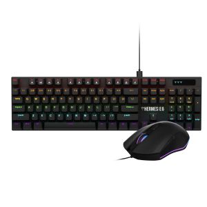 Gamdias Gaming COMBO - HERMES E6 2-in-1 Combo - Mechanical Keyboard + Mouse