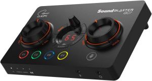 Placă de sunet externă Creative Sound Blaster GC7, USB-C, Super X-FI, PC, Mac, PS 4/5, Xbox, Nintendo Switch