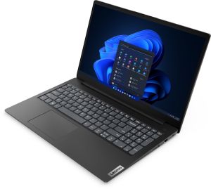 Лаптоп Lenovo V15 G4 AMD Ryzen 3 7320U (up to 4.1GHz, 4MB), 16GB LPDDR5 5500MHz, 512GB SSD, 15.6" FHD (1920x1080) TN AG, AMD Radeon 610M Graphics, WLAN, BT, HD 720p Cam, DOS, 3Y CCI