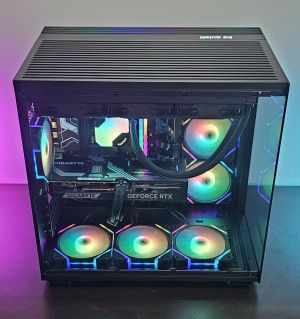 Ryzen 7-9800X3D/RTX 5070/SSD 1TB/RAM 32GB/B850 Wi-Fi/ Геймърски компютър DarkReaper D3