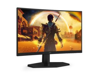 Монитор AOC C24G42E, 23.6" VA Curved 1500R, WLED, 1020x1080@180Hz, 4ms GtG, 0.5ms MPRT, 250cd m/2, 3000:1, 80M:1 DCR, Adaptive Sync, FlickerFree, Low Blue Light, 2Wx2, Tilt, 2xHDMI, DP