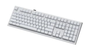 Ducky Professional Gaming Mechanical Keyboard One X Wireless White - Ducky AI Switches [Linear], Bluetooth, 2.4G