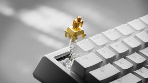 Ducky Professional Gaming Mechanical Keyboard One X Wireless White - Ducky AI Switches [Linear], Bluetooth, 2.4G