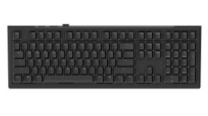 Ducky професионална геймърска механична клавиатура Professional Gaming Mechanical Keyboard One X Wireless Black - Ducky AI Switches [Linear], Bluetooth, 2.4