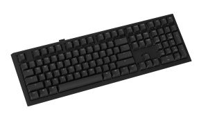 Ducky професионална геймърска механична клавиатура Professional Gaming Mechanical Keyboard One X Wireless Black - Ducky AI Switches [Linear], Bluetooth, 2.4