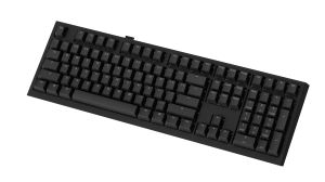 Ducky професионална геймърска механична клавиатура Professional Gaming Mechanical Keyboard One X Wireless Black - Ducky AI Switches [Linear], Bluetooth, 2.4