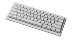 Ducky Professional Gaming Mechanical Keyboard One X Mini Wireless White - Ducky AI Switches [Linear], Bluetooth, 2.4G