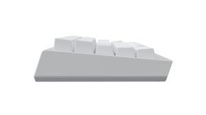 Ducky Professional Gaming Mechanical Keyboard One X Mini Wireless White - Ducky AI Switches [Linear], Bluetooth, 2.4G