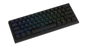 Ducky Professional Gaming Mechanical Keyboard One X Mini Wireless Black - Ducky AI Switches [Linear], Bluetooth, 2.4G