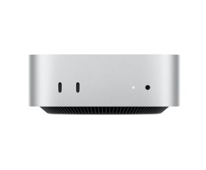 Настолен компютър Apple Mac mini: Apple M4 chip with 10-core CPU and 10-core GPU, 24GB, 512GB SSD