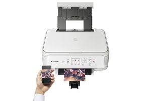 Dispozitiv multifuncțional cu jet de cerneală Canon PIXMA TS5151 All-In-One, Alb